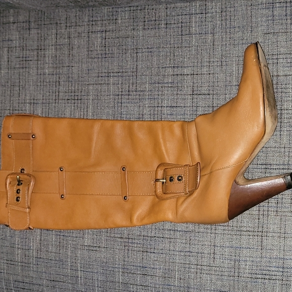 Giuseppe Zanotti Brown Leather Heeled Boots - Vintage - Picture 7 of 14